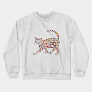 Anergy Cat | Beautiful Cat Drawing For you Crewneck Sweatshirt